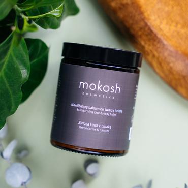mokosh -  Mokosh Nawilżający balsam do twarzy i ciała Zielona kawa z tabaką